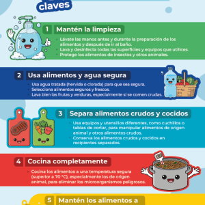 Cinco Claves de inocuidad